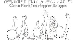 Tidak tergambar oleh bicara mahupun tuturkata Mewarna Hari Guru 2017 Pewarna R