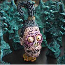 For more information of the animated version of this character go to the animated article. Beetlejuice The Shrunken Head Of Harry The Hunter