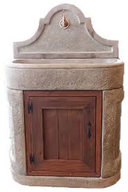 lavadino outdoor cast stone garden sink