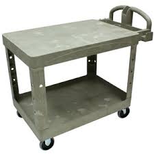From 291 manufacturers & suppliers. Rubbermaid Large 2 Tier Heavy Duty Utility Cart W Lipped Shelf Safety And Mobility