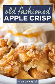 Old Fashioned Easy Apple Crisp Chopped Apples Cinnamon Brown Sugar And The Best Crispy Oat To In 2020 Apple Crisp Recipes Easy Apple Crisp Recipe Apple Crisp Easy