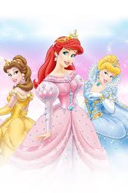 Belle Ariel And Cinderella Disney Princess Wallpaper Disney Cartoons Disney Princess