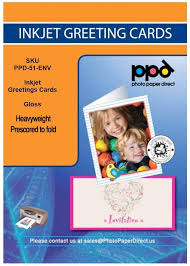 Check spelling or type a new query. Buy Ppd Inkjet Large Gloss Printable Greeting Cards Ltr 8 5 X 11 Folding To 5 5 X 8 5 64lbs 240gsm 10 9mil X 50 Sheets Ppd 51 50 Online In Hungary B07l51663p