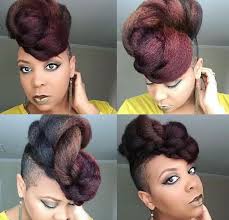 This natural puffy black hair updo is one of the easiest updos for natural hair. Fall Hairstyles For Black Women Get Inspired To Style Your Hair