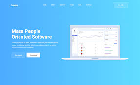 Business professionals, together with expert graphic designers, created these products with quality. Nexus Free Bootstrap 4 Html5 App Landing Page Website Template