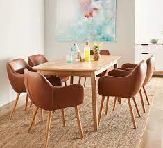 Designed with finely crafted wood construction, its neutral brown. Retro 6 Seater Dining Table Fantastic Furniture