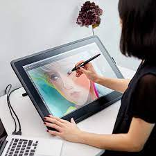 Amazon Com Wacom Cintiq 16 Drawing Tablet With Screen Dtk1660k0a Computers Accessories In 2020 Drawing Tablet Digital Drawing Tablet Art Tablet