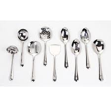 Unlike many other utensil sets that are flimsy, melt, or break after a few uses. Silver Stainless Steel Kst 03 Sober Kitchen Tool Set Rs 25 Piece Id 21427107988