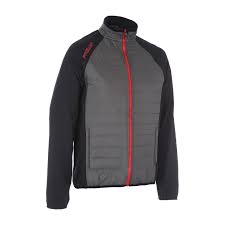 therma tour jacket steel grey s proquip golf touch