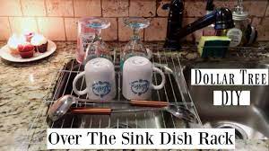 Diy Dollar Tree Over The Sink Dish Rack Kitchen Counter Space Saver Great For Air Drying Dishes Youtube Dish Racks Sink Dish Rack Dollar Tree Diy Christmas tree plate rack plate stand pie candy display 3 tier gold star 20. diy dollar tree over the sink dish rack