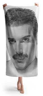 Freddie Mercury Queen Beach Towels for Sale