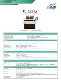 Advanced drivers and comprehensive print utilities make the kip 7100 an advanced, easy to usb (.option). System Con Gurations General Printer Controller Kip 7170 Scanner Manualzz
