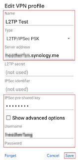 How Do I Connect To Vpn Plus Server Via An Android Device Synology Inc
