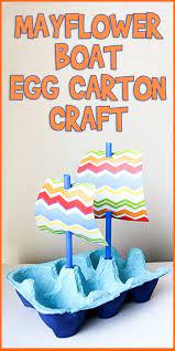 Make these really easy sponge water bombs to keep kids cool this summer! Mayflower Boat Egg Carton Craft Woo Jr Kids Activities