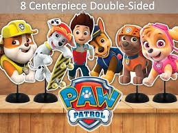 Check spelling or type a new query. Paw Patrol Centerpiece Double Sided Cake Topper Printable Paw Patrol Centerpiece Paw Patrol Party Paw Patrol Cake