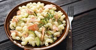 Recette De Pates Aux Courgettes Et Au Saumon Recette Recette Recette Pates Courgettes Recettes A Base De Truite