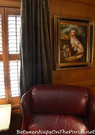 Velvet Drapes For A Paneled English