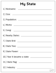 Scholastic has more than 1,500 4th grade social studies worksheets, teaching ideas, projects, and activities that teach african american history, civil rights, world history, geography, map skills, communities, colonial america, and many more. Free Printable My State Geography Worksheet Homeschooling Help Freebies First Gr Social Studies Worksheets Kindergarten Social Studies Homeschool Worksheets