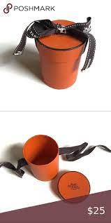 Hermes Small Gift Box Small Gift Boxes Small Gifts Cylinder Shape