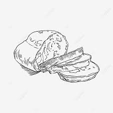 213 roti clipart gratis domain publik vektor. Gambar Roti Yang Dilukis Dengan Tangan Hitam Dan Potong Roti Hitam Dilukis Dengan Tangan Roti Png Dan Psd Untuk Muat Turun Percuma