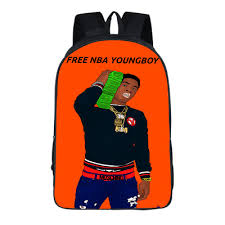 He rose to prominence in 2018 after releasing of outside. 16 Never Broke Again Youngboy School Bag Backpack Baganime