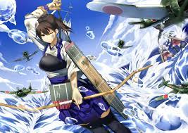 1125413 anime, cartoon, Kantai Collection, Kaga KanColle, Person,  screenshot, profession - Rare Gallery HD Wallpapers
