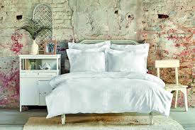 Karaca Home Charm Bold Beyaz Cift Kisilik Yatak Ortusu