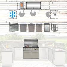 Completely customisable outdoor kitchen modules from the uk, you can create the perfect outdoor living space for alfresco dining all year round, to suit all your cooking needs. Mont Alpi Outdoor Kitchen Bbq 6 Burner Build Your Own Modular Bbq System Birstall