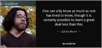 Enjoy saladin famous quotes & sayings. Quotes By Saladin Ahmed A Z Quotes