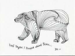 28 Bear Line Drawing Line Drawing Bear Drawing Drawings