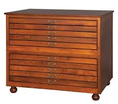 5 Drawer Flat File Cabinet Stackable Available In Oak Clean Stain Grade Maple Cherry Or Quarter Sawn White Oak Flat File Cabinet Flat Files Furniture