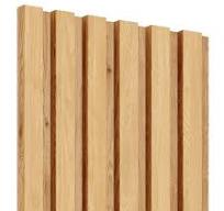 Doghe su pannello HDF 30x275 cm Rovere naturale | Tubefittings.eu