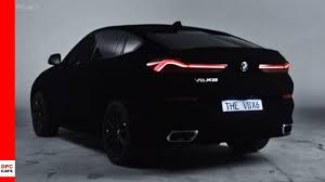 2020 Bmw X6 Painted In Blackest Black Vantablack Youtube