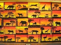 Best 25 African Crafts Ideas On Pinterest Africa Activities For Throughout African Art Cra African Art Projects African Art For Kids Elementary Art Projects Art projects for kids using oil paint and water.