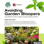 Avoiding Garden Bloopers – Right Plant, Right Place, Right Effect
