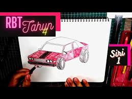 Enjin ini dilengkapi dengan transmisi automatik allison 4500r. Rbt Tahun 4 Melakar Lukisan Bermaklumat Reka Bentuk Kereta Lumba Kotak Siri 1 Youtube
