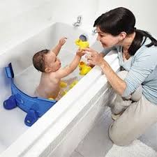A curious toddler who tries to play in the water can lose his balance and fall in. Bathtub Divider Saves So Much Water Baby Tub New Baby Products Baby Time