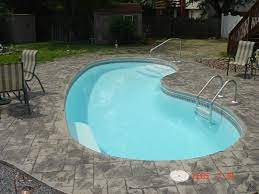 And we're out of pools now. Pools Beyond Pool Kidney Shaped Pool Fiberglass Pools