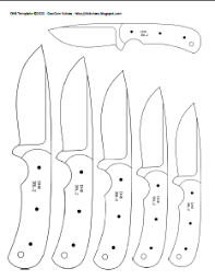 Cut out the shape and use it for coloring, crafts, stencils, and more. Diy Knifemaker S Info Center Knife Patterns