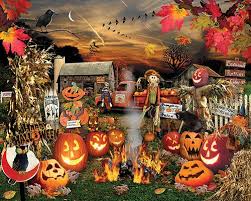Jack O Lanters Puzzle White Mountain Puzzles Halloween Puzzles Painting Kits Jack O Lantern