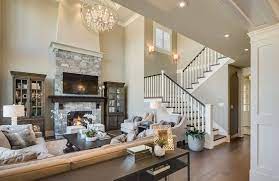 Classic New Westminster Custom Home By Clay Construction Luxury Living Room Home Home Decor