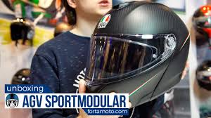 Unboxing The Agv Sport Modular Helmet Review Fortamoto Com