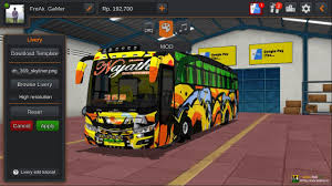 Sharemods.com do not limit download speed. Najath 369 Livery For Skyliner Bus