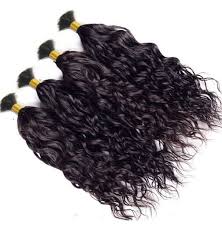 Wet and wavy human hair bulk for braiding virgin bulk hair extenstion 1pcs/order. Wet And Wavy Hair Bulk 100 Human Hair Brazilian Hair Bulks No Weft Long Remy Hair Extensions Bulk For Braiding 1 3 4 Pcs Lot Hair Weaves Aliexpress