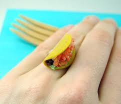 Cod are saltwater fish that can be found in both the atlantic and the pacific. Food Ring Taco Ring Made To Order Adjustable Ring Etsy