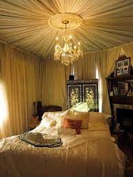 The ceiling draping fabrics on the site are made from a distinct variety of materials such as latex, plastic, paper, wood and aluminum. Draping Fabric From Ceiling Bedroom