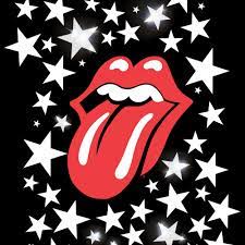 Im inneren schlichte weiße baumwolle. Original Rolling Stones Glitter Stars Girl T Shirt Bestellen