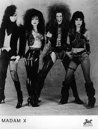 Band Spotlight Madam X Female Musicians Madame Glam Metal