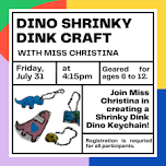 Dino Shrinky Dink Craft