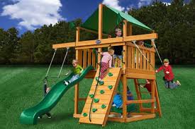 Spielturm Mit Rutsche Und Schaukel 25 Modelle Archzine Net Spielturm Backyard Playground Jungle Gym Und Playground